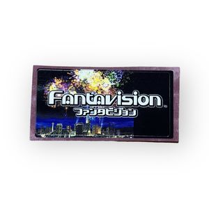 Sony‎ PlayStation 2 PS2 Fantavision Vintage VTG Memory Card Sticker